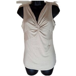 INC knotted software tank top